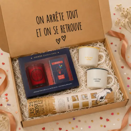 Coffret Cadeau Couple | COFFRET MOMENTS A PARTAGER