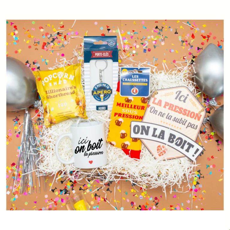 Le cadeau parfait pour l'homme qui maîtrise l'art de l'apéro et du bon moment