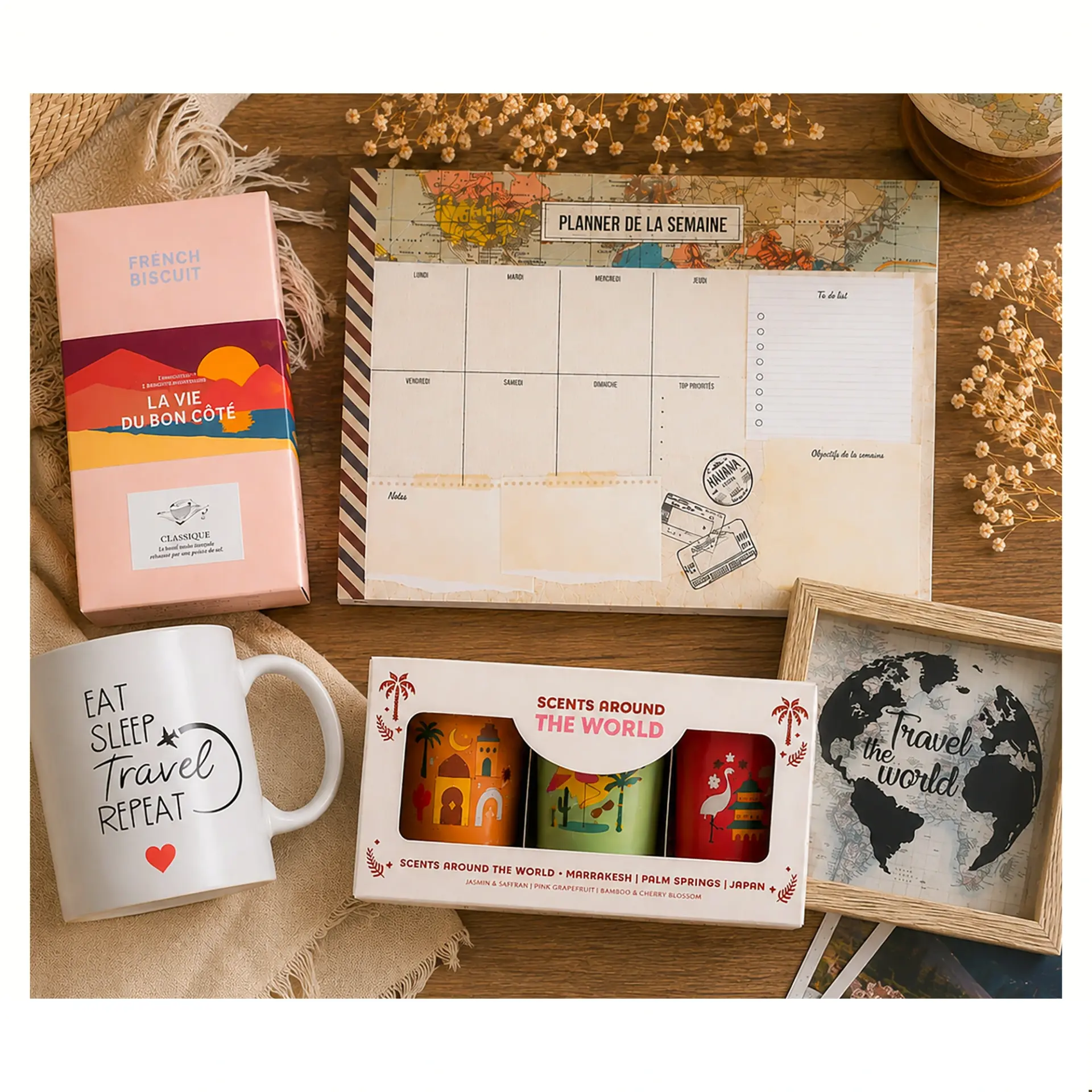 Box Voyage Personnalisée "TRAVEL" 🌍 – Image 3