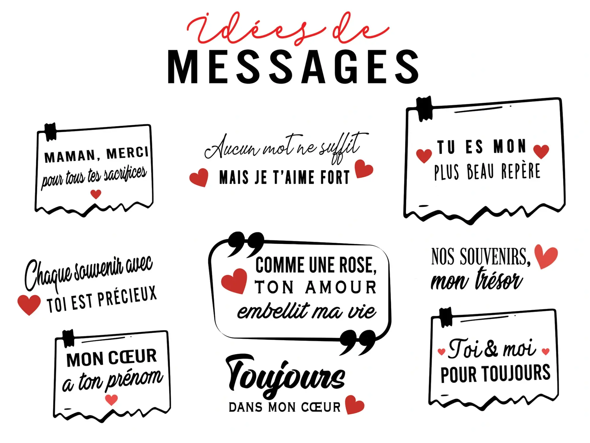 message personnalisation cadeau maman personnalisé