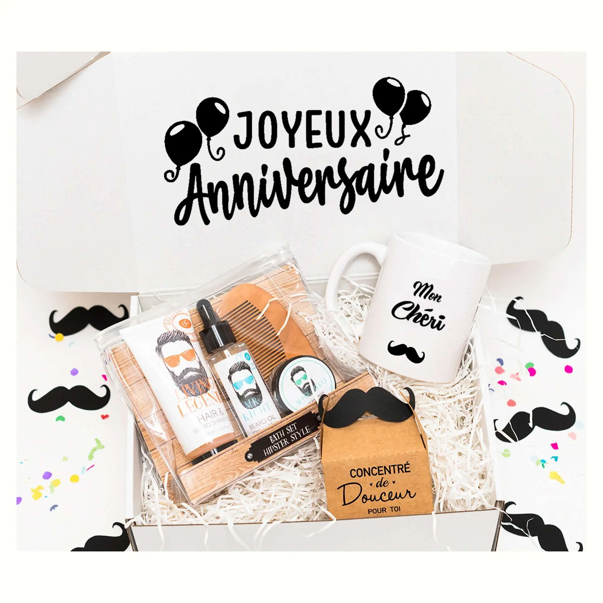 Prenez soin de sa barbe avec un cadeau complet et personnalisé