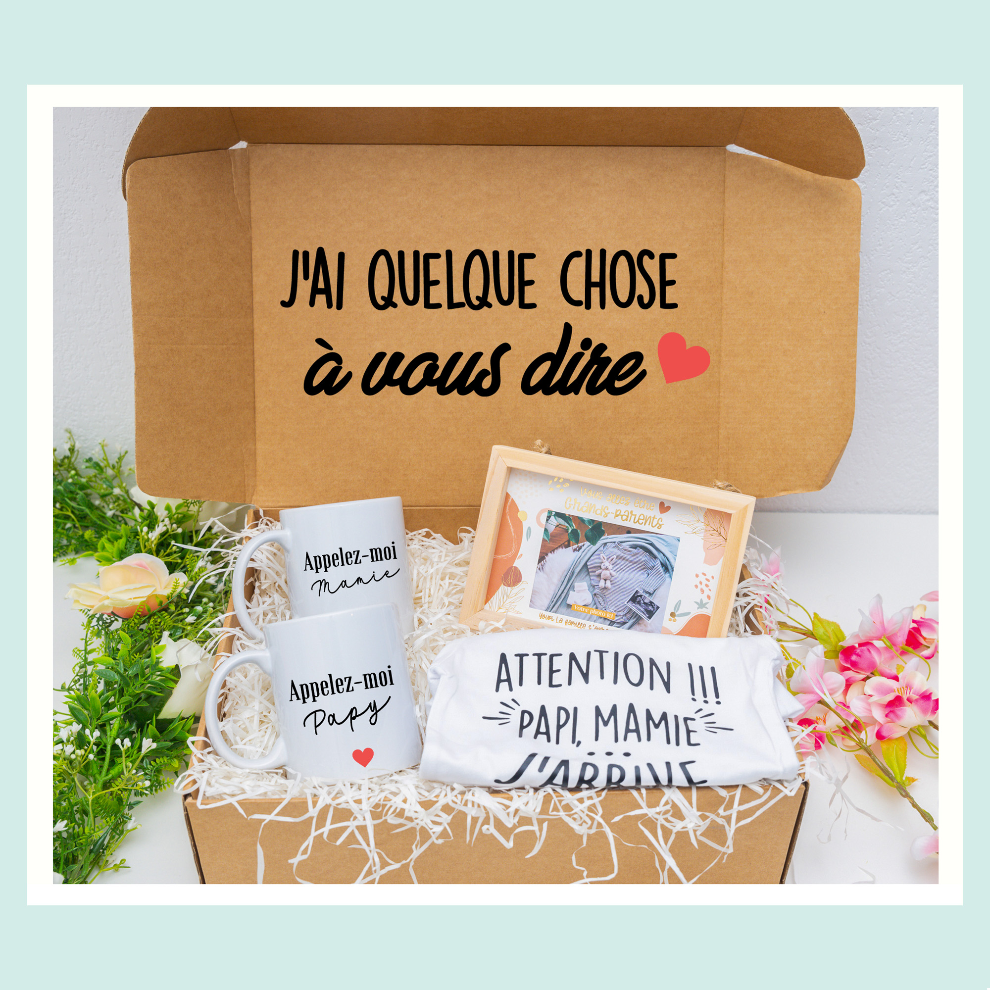 Maustic Cadeaux de nouveaux parents pour couples, maman et papa - Cadeau  pour les nouveaux parents, annonce de grossesse - Ensemble de tasses de 414  ml avec coffret cadeau : : Cuisine et Maison