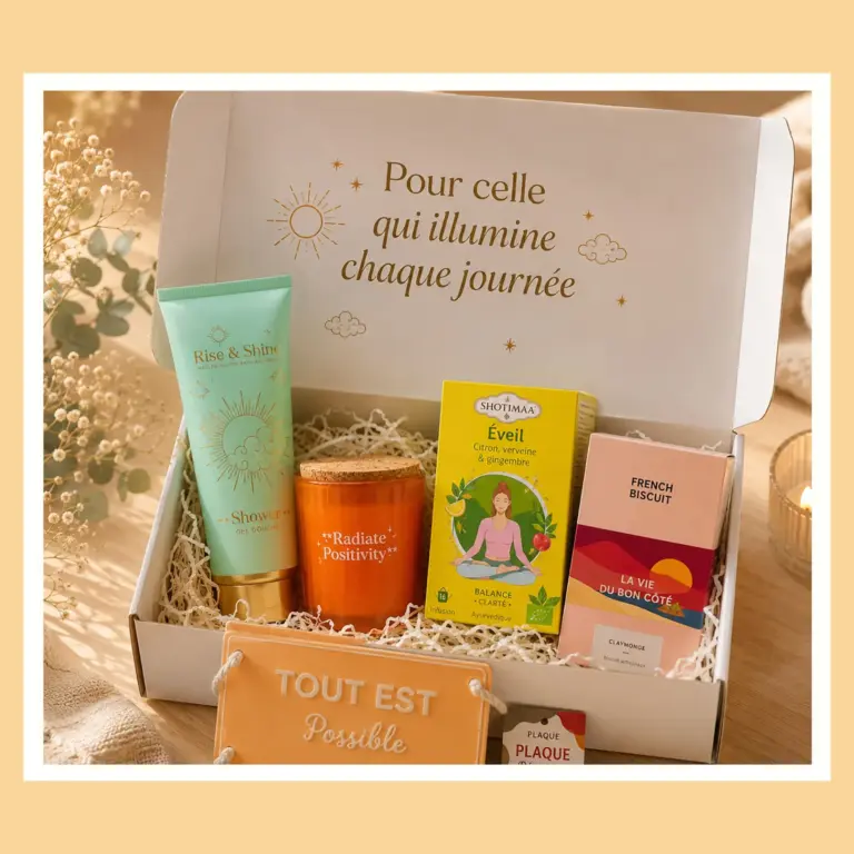 Coffret Cadeau Femme — Un concentré de douceur et de bien-être à offrir.