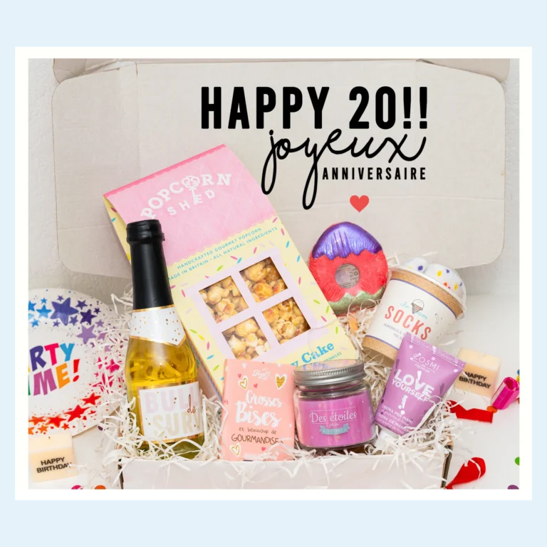 Box anniversaire femme <br> “JOYEUX ANNIVERSAIRE ⭐”</br>