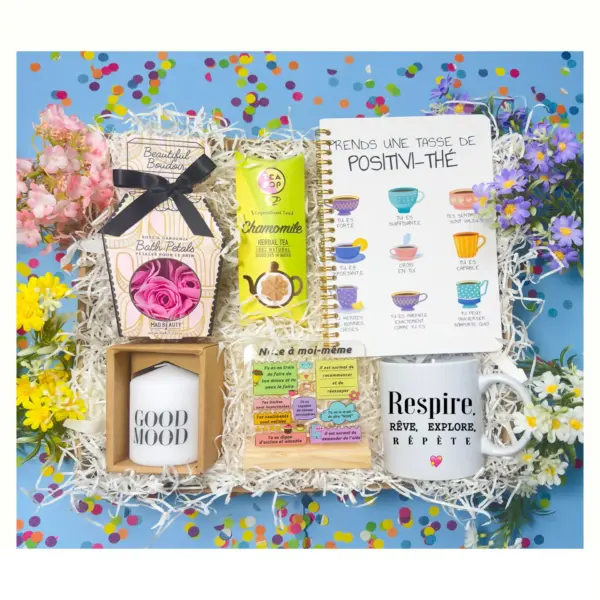 Cadeau exceptionnel femme | COFFRET GOOD VIBES