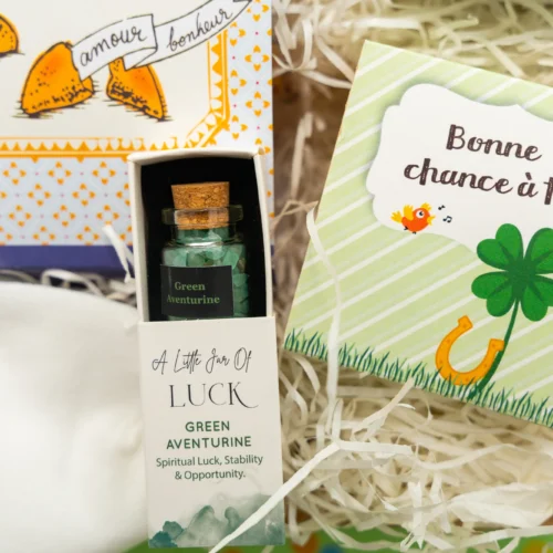 cadeau porte bonheur eco cube, pierres porte bonheur