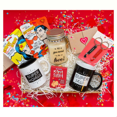 Cadeau couple personnalisé | COFFRET SUPER COUPLE