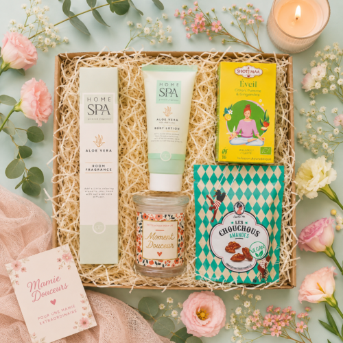 Cadeau pour mamie | COFFRET MAMIE DOUCEUR