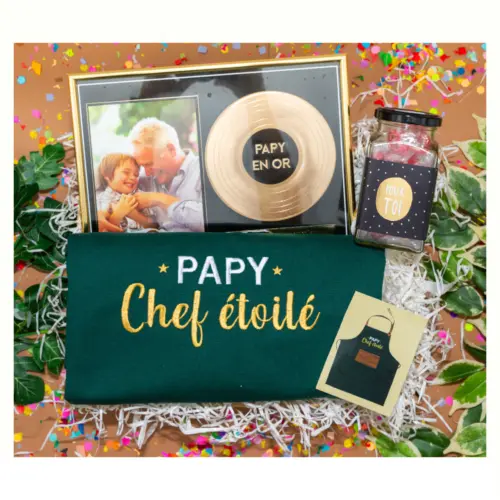 Cadeau papy | COFFRET PAPY EN OR