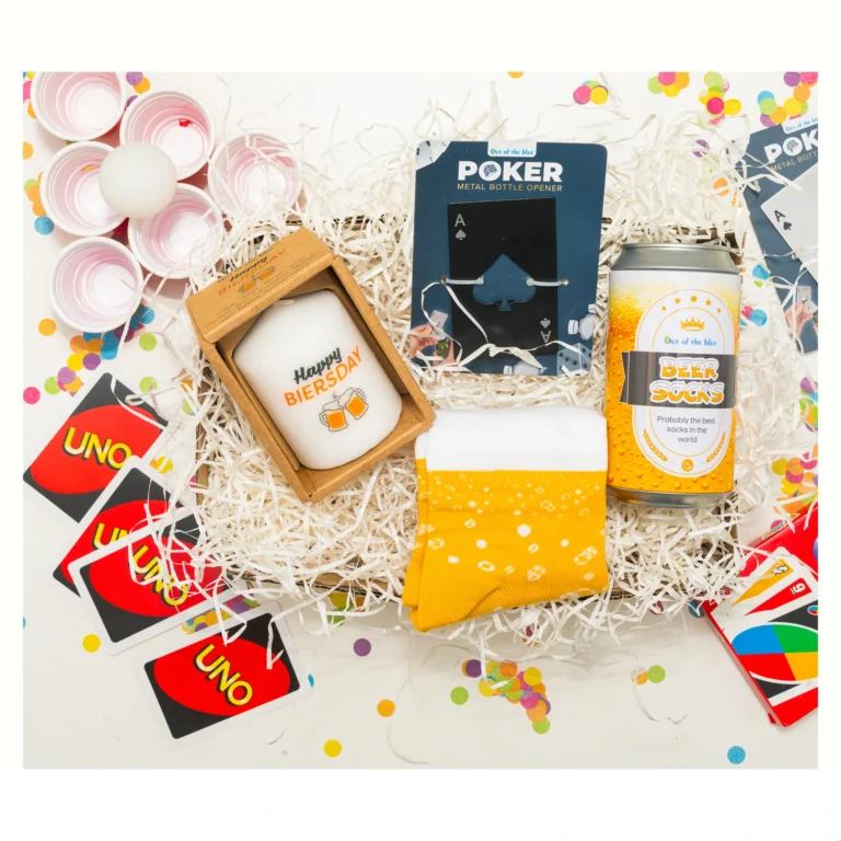 Un anniversaire festif pour l'homme qui aime célébrer avec style et humour