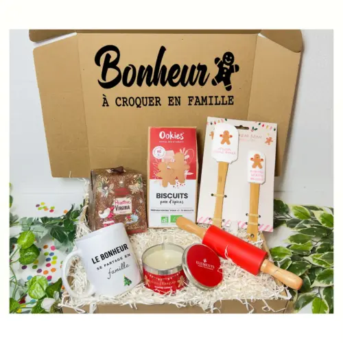 Cadeau noël famille | COFFRET GOURMANDISES DE NOËL