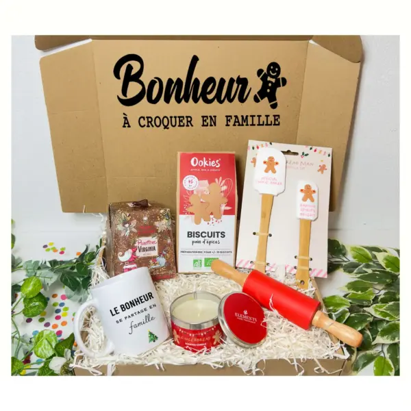 Cadeau noël famille | COFFRET GOURMANDISES DE NOËL