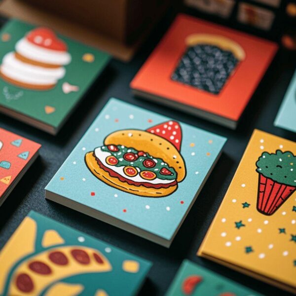 Jeu de cartes taco chapeau gâteau cadeau pizza – achat en ligne