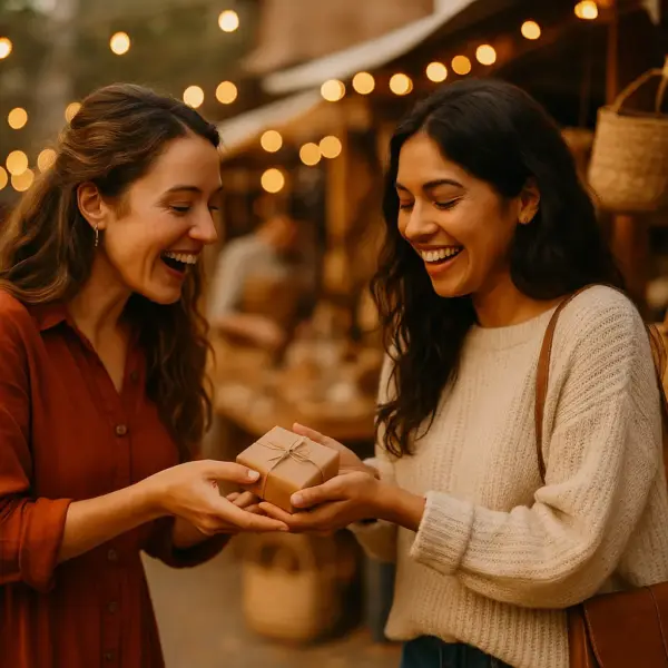 Idée cadeau pour une amie : 60 idées sincères et faciles à offrir