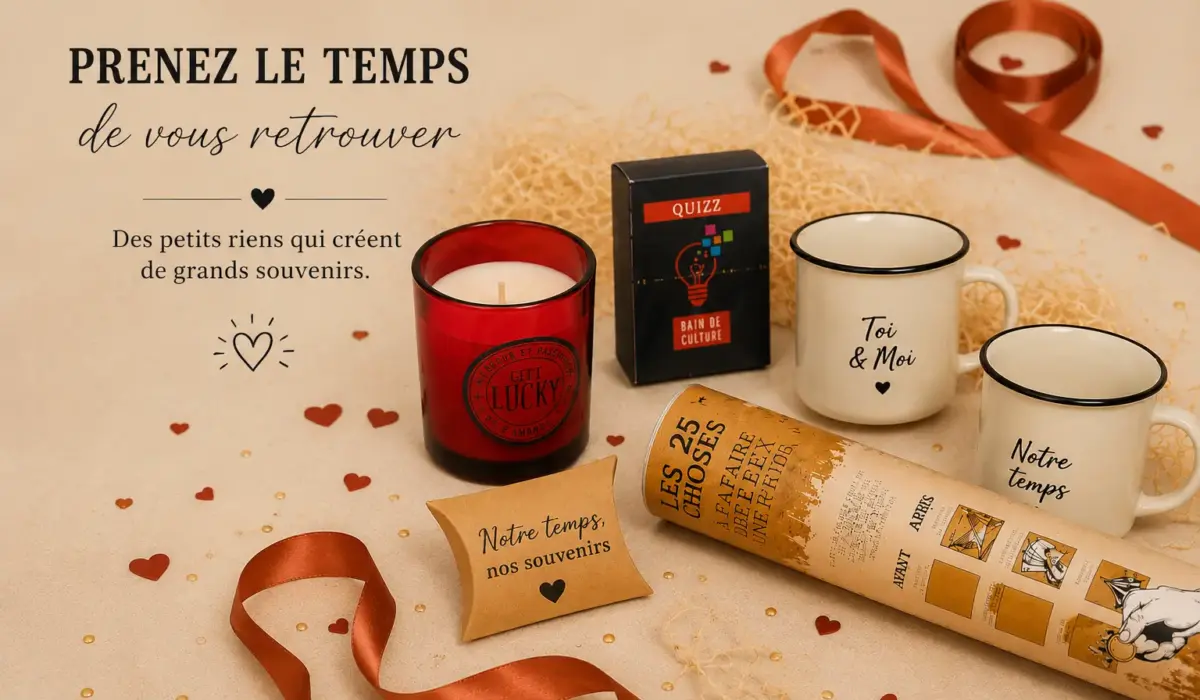 coffret cadeau pour couple slow life micro-aventure tendances 2026