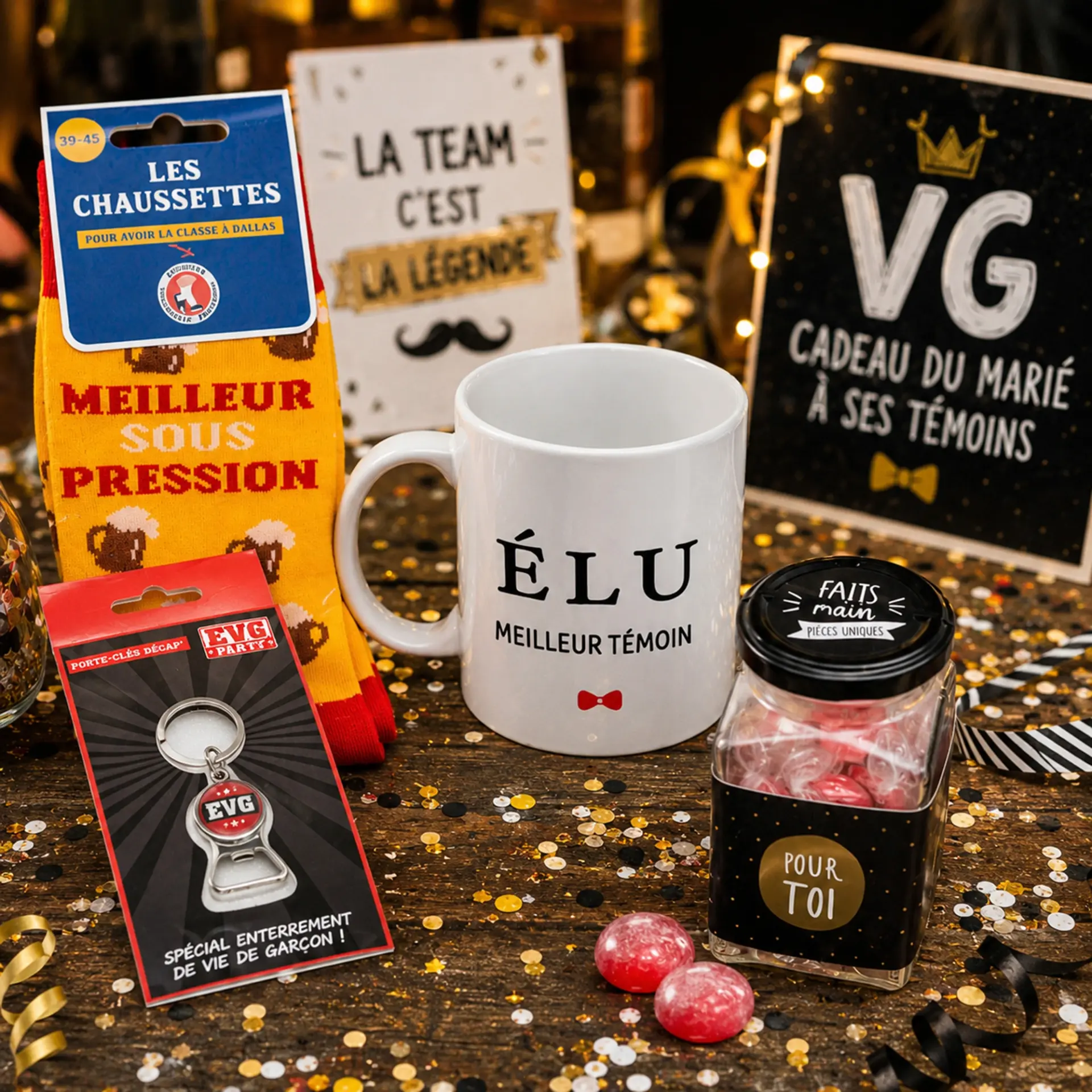 Idée cadeau originale et humoristique pour le témoin du marié