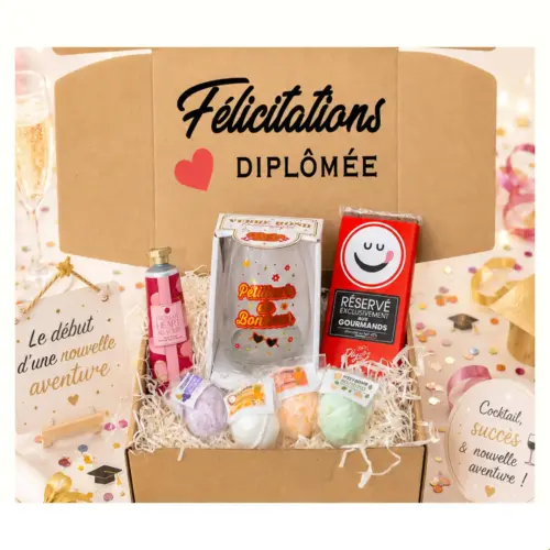 Cadeau diplome I COFFRET PÉTILLANTE DE RÉUSSITE