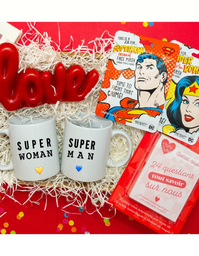 Box cadeau couple | COFFRET SUPER COUPLE