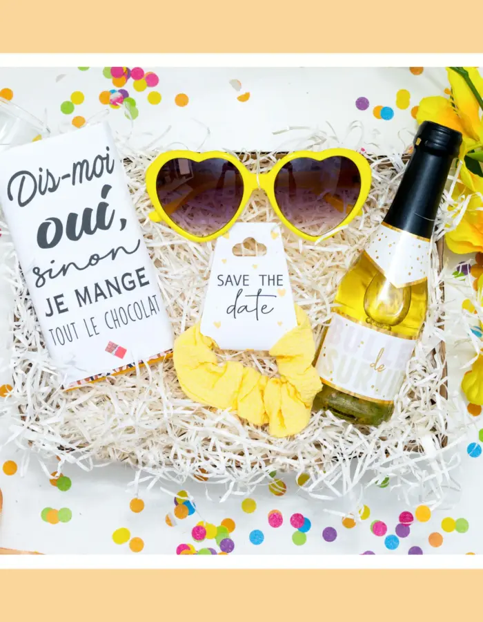 Box demoiselle d’honneur | COFFRET TEAM BRIDE