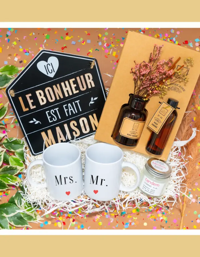 Un cadeau original pour couple : décoration maison et ambiance parfumée