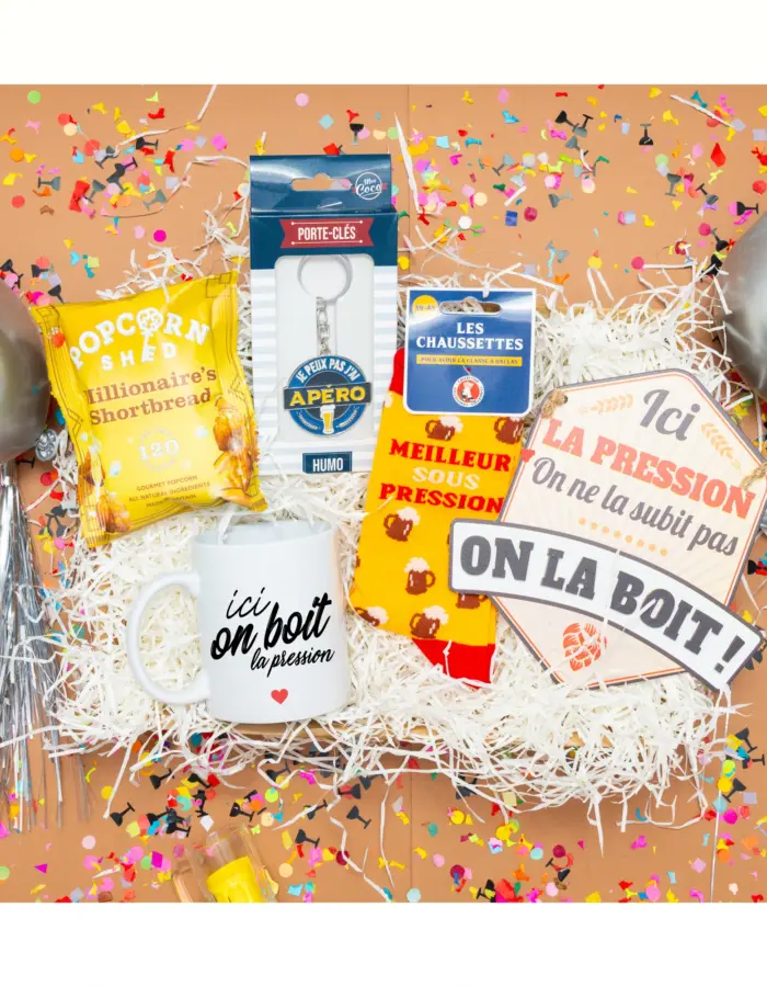 Le cadeau parfait pour l'homme qui maîtrise l'art de l'apéro et du bon moment