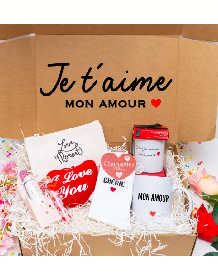 Un coffret romantique pour copine : un ensemble tendre et personnalisé pour exprimer votre amour.