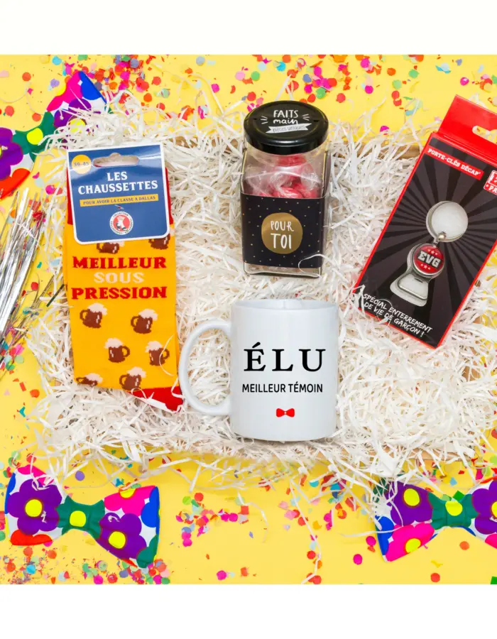 cadeau témoin homme  | COFFRET EVG MÉMORABLE