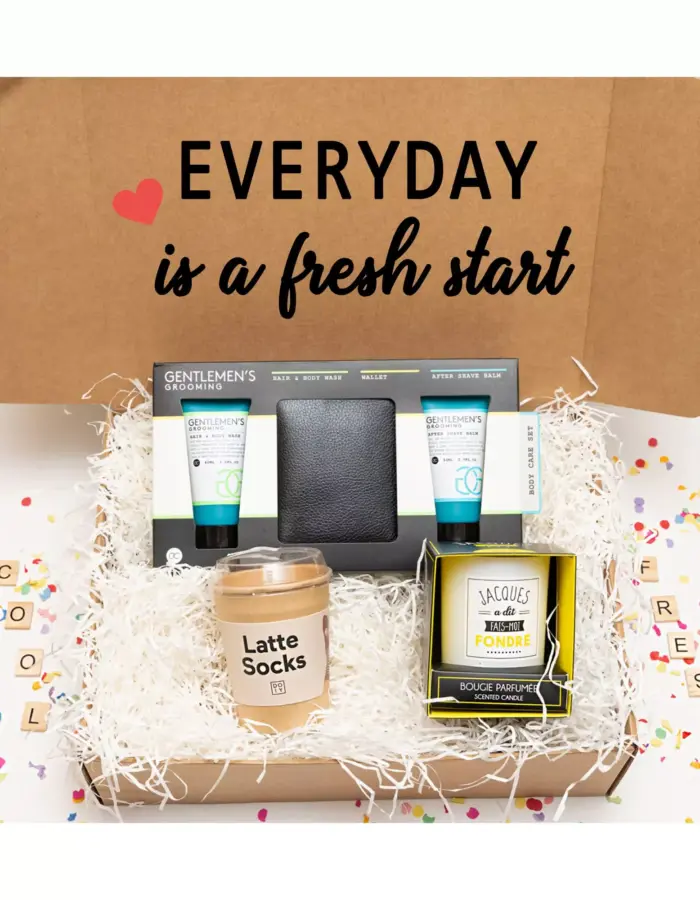 Une box homme complet pour un moment de bien-être et de style