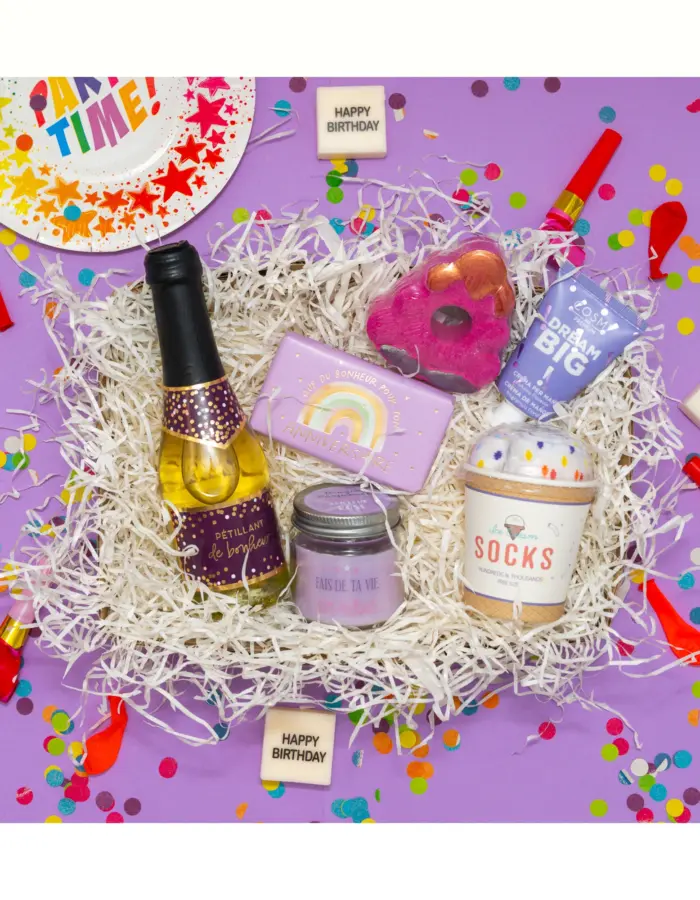 Cadeaux anniversaire femme | COFFRET JOYEUX ANNIVERSAIRE