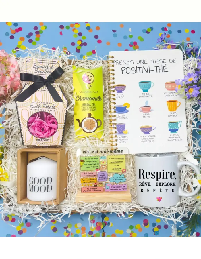 Cadeau exceptionnel femme | COFFRET GOOD VIBES