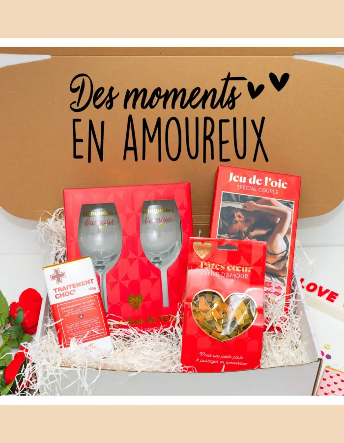 Cadeau pour couple  | COFFRET PLAISIR À DEUX