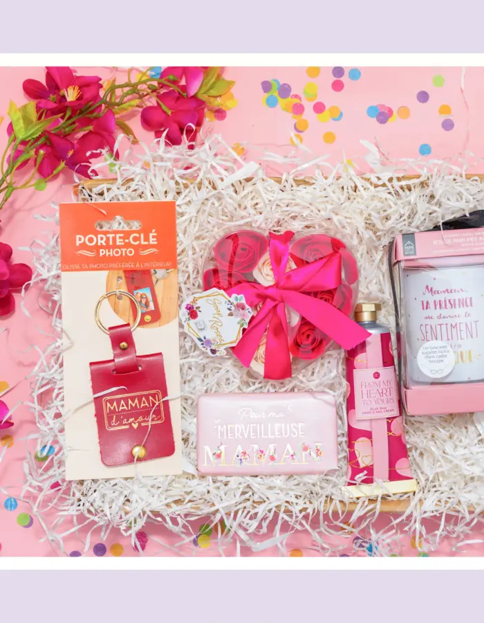 box maman d'amour mon coup 2 coeurs 