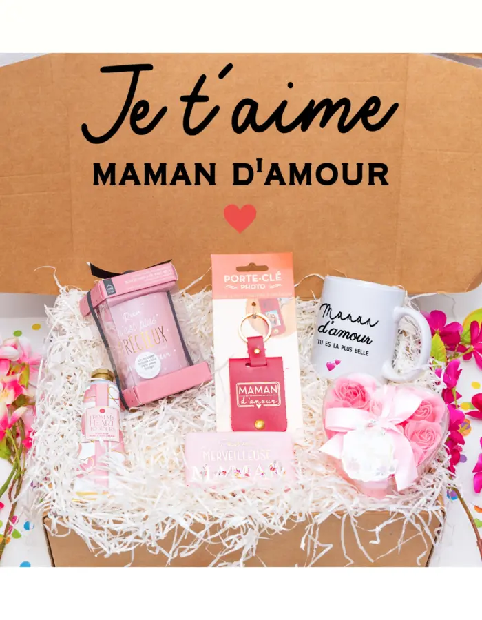 box maman d'amour mon coup 2 coeurs 