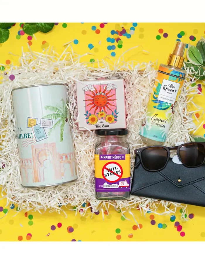 Box surprise femme | COFFRET DESTINATION SOLEIL