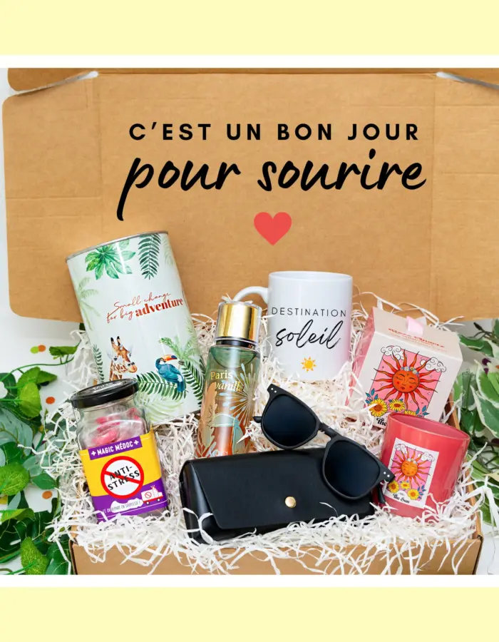 Box surprise femme | COFFRET DESTINATION SOLEIL