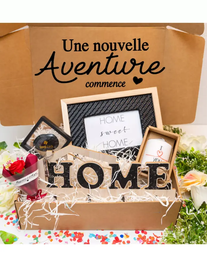 Idée cadeau couple maison | COFFRET HOME SWEET HOME