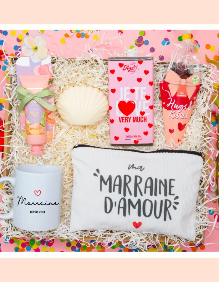 Cadeau demande marraine | COFFRET MEILLEURE MARRAINE