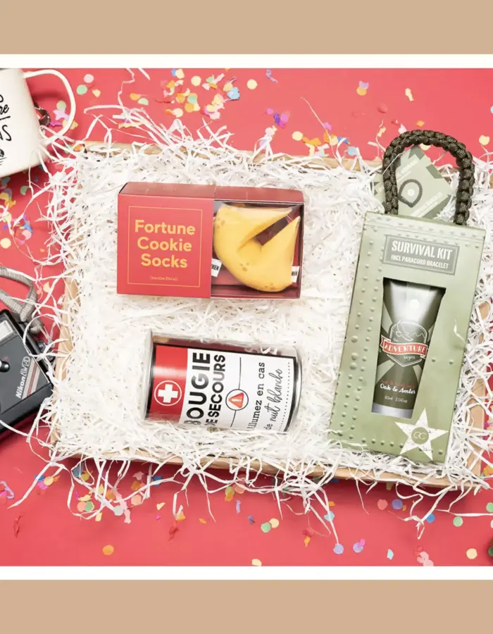 Un kit cadeau original et pratique pour l'homme prêt à tout ! 💪🔥