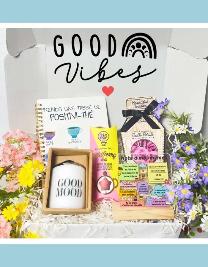 Cadeau exceptionnel femme | COFFRET GOOD VIBES