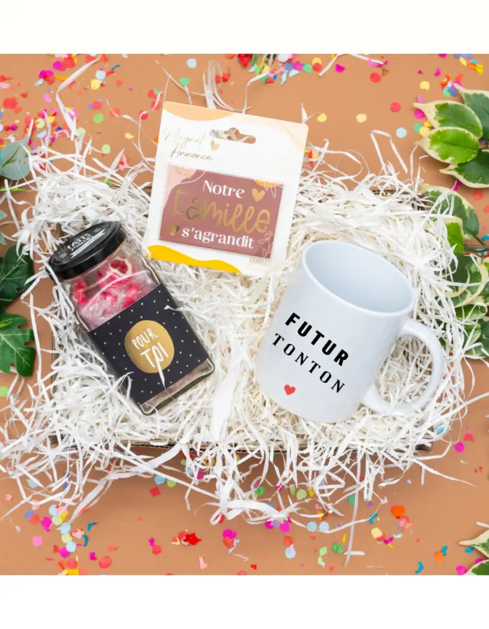 annonce grossesse famille | COFFRET LA FAMILLE  S’AGRANDIT