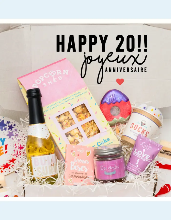 Cadeaux anniversaire femme | COFFRET JOYEUX ANNIVERSAIRE