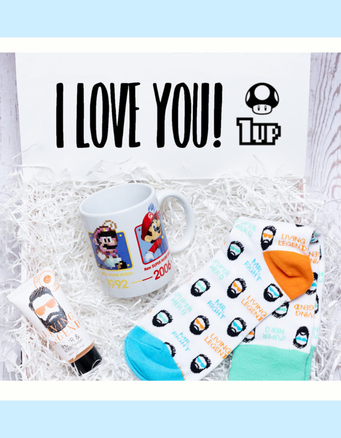 Cadeau retro homme  | COFFRET MARIO BROS