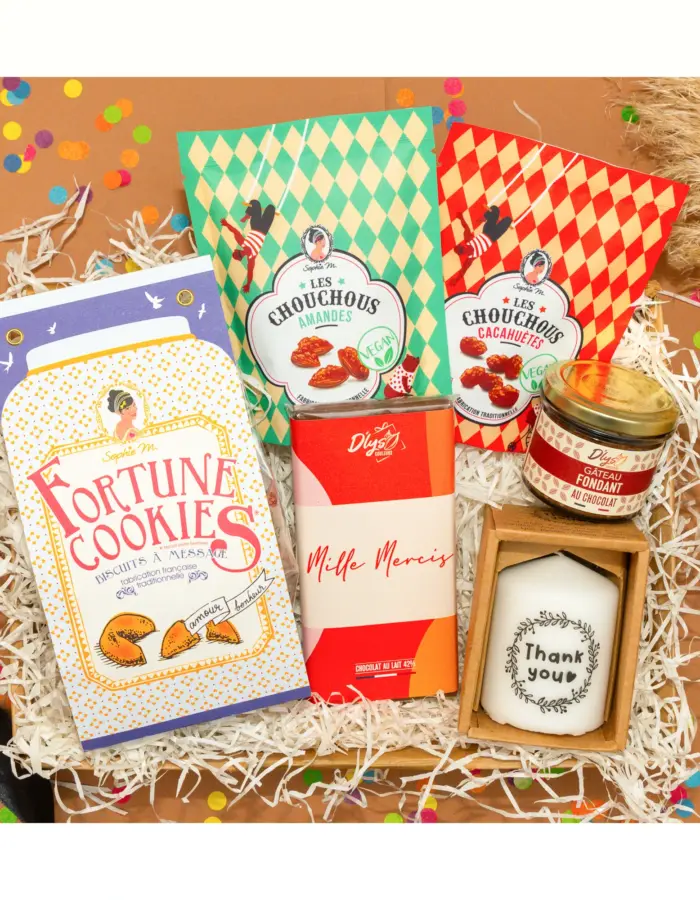 Panier cadeau I COFFRET MERCI GOURMAND