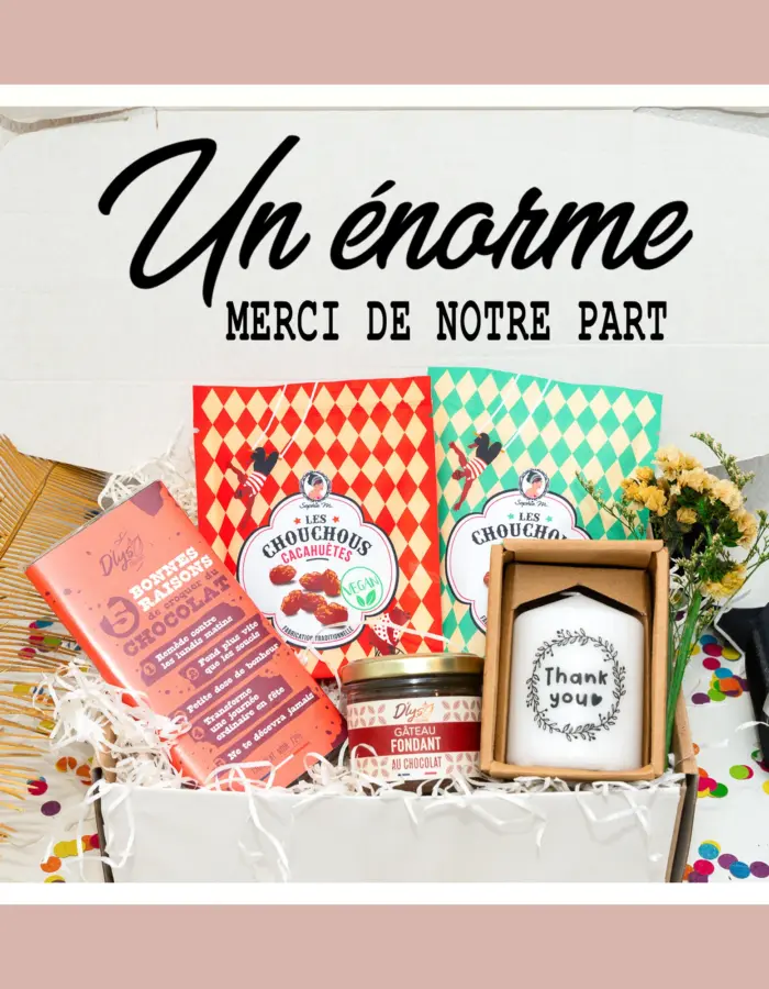 Panier cadeau I COFFRET MERCI GOURMAND